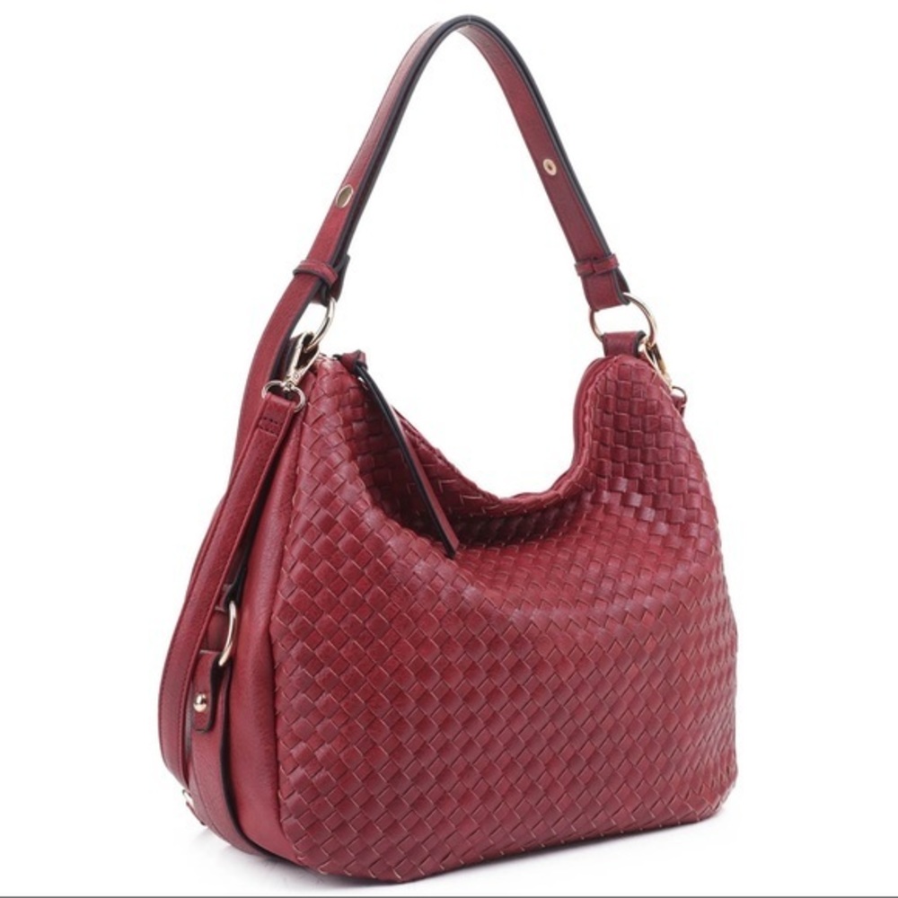 Hobo Woven Shoulder Bag